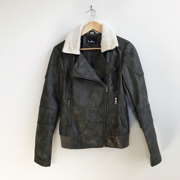 Sam Edelman Jackets & Blazers - Sam Edelman : Faux Leather Moto Jacket Size Medium